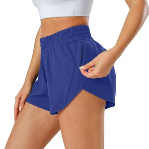 Short de sport taille haute pour short de sport femme grande taille Short d'entraînement de contrôle du ventre pour femme - Product Image 1
