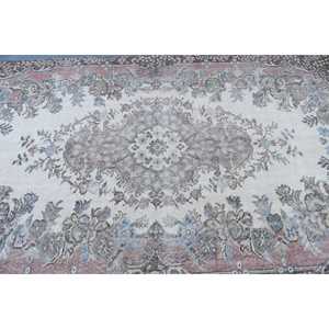 Tapis turc 5,2x9,1 pi (159x276 cm), tapis vintage à imprimé animal brun - Product Image 5