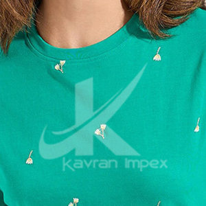 Camisetas bordadas personalizadas para mujer: calidad superior, bordado personalizado, perfecto para moda informal, marca corporativa - Product Image 6