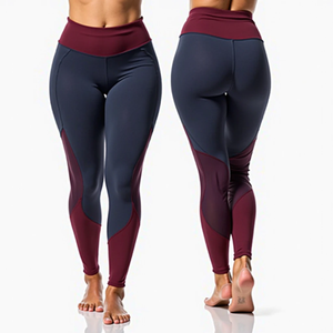 Pantalones Deportivos de Cintura Alta para Mujer, de Secado Rápido, Compresión, Transpirables, Ecológicos, Talla Grande, Largos, Leggings de Yoga Sólidos - Product Image 2
