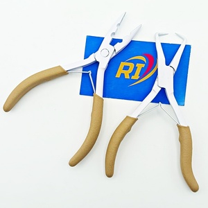 Pinzas Profesionales de Acero Inoxidable de Grado Quirúrgico para Extensiones de Cabello, Anillos Micro, Cuentas, Mango Antideslizante, Herramienta de Salón, OEM/Private - Product Image 4