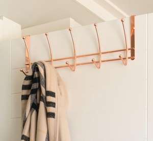 Cintre de porte en métal de qualité supérieure artistique fait à la main durable élégant multi-crochet idéal pour le rangement de la cuisine et de la chambre à coucher de la salle d'étude - Product Image 1