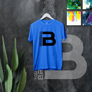 เสื้อยืดไหล่ปล่อยแบบว่างเปล่าของผู้ชายผู้ผลิตขายส่งสำหรับแบรนด์เสื้อผ้า - Product Image 4