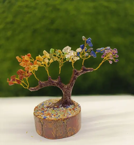 ARBRE DE PIERRES PRÉCIEUSES SEVEN CHAKRA DE QUALITÉ SUPÉRIEURE NATURELLE pour DÉCORATION DE LA MAISON ARBRES DE PIERRES PRÉCIEUSES DE GUÉRISON REIKI NATUREL VENTE EN GROS - Product Image 5