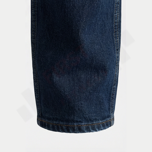 Nouveau design 2025 – Jean cargo homme délavé à boutons, écoresponsable, taille mi-haute, coupe droite, 100 % coton, prix compétitif, vente en gros - Product Image 6