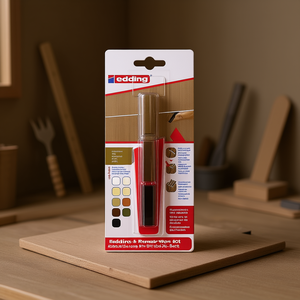 Juego de Cera para Reparación de Muebles Edding 8901, Paquete de 3 Blísteres, 5 Unidades por Empaque, para Manualidades y Proyectos de Bricolaje - Product Image 3