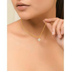 Lotus Pendant <b>Necklace</b> 925 Sterling <b>Silver</b> & 18k Gold Vermeil Gold/<b>Silver</b>/<b>Rose</b> Gold Colors Adjustable 16-22" Drop - Product Image 1
