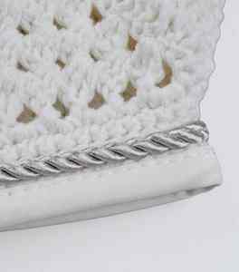 หมวกคลุมหูม้าถักโครเชต์ขายดีประจำปี 2026 ดีไซน์หรูหรา น้ำหนักเบา ระบายอากาศได้ดี ป้องกันแมลงวัน ซักได้ อุปกรณ์ขี่ม้าสำหรับการฝึกซ้อม - Product Image 6