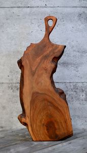 Planche à découper en bois de teck avec poignée en bois pour cuisine planche à découper moyenne cadeaux en bois - Product Image 6