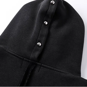 Pull à capuche ample décontracté pour hommes séchage rapide respirant printemps impression numérique 3D broderie marque de mode de rue chaude au crochet - Product Image 4