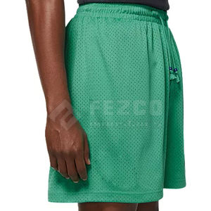 กางเกงขาสั้นผ้าตาข่ายลำลองสำหรับผู้ชายขายดีที่สุดน้ำหนักเบาและระบายอากาศได้ดีได้รับการออกแบบโดยคำนึงถึงความสบายด้วยวัสดุคุณภาพสูง - Product Image 4