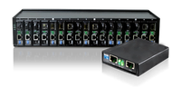 MaxComm Gigabit VDSL2 Ultra-Speed Ethernet tembaga Extender solusi FTTx kabel LAN Model 102M