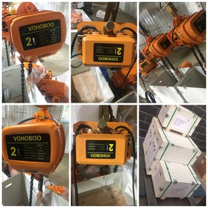 Palans à chaîne électriques HHBB de haute qualité et puissants de 1t, 2t, 3t, 5t, 10t avec une grande capacité pour les applications de levage industrielles par grue - Product Image 6