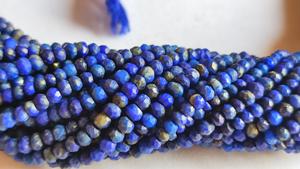 Dernière collection de bagues en or jaune massif 14 carats avec pierres précieuses lapis au meilleur prix - Product Image 5