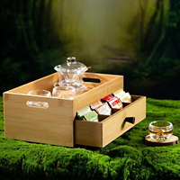 Boîte de rangement polyvalente en bambou pour le salon familial Boîte en bambou faite à la main Décoration de table écologique Vente en gros du Vietnam
