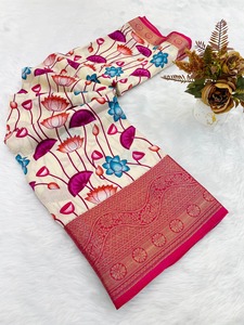 Elegante Look Indian Boutique Dola Saree Invierno Amante de la moda de alta calidad Diseñador Lo último Tradicional Exclusivo Fiesta de lujo - Product Image 3