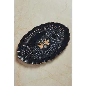 Plateaux et plats à dessert en émail, plateaux décoratifs en métal émaillé personnalisés, fournitures pour les fêtes et les vacances - Product Image 6