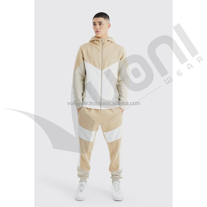 Coupe régulière, pantalon à capuche délavé à l'acide, survêtement urbain, vêtements de sport personnalisés, 100% coton polaire - Product Image 2