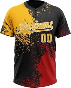 Camiseta de softbol sublimada personalizada de primera calidad para hombres Proveedor OEM Jersey transpirable ligero mundial para equipos deportivos - Product Image 2