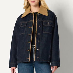 Latest Design Denim Jacket For Women's <b>Clothes</b> Stylish And Comfortable Fit Breathable Soft Touch Fabric Denim Jacket - Product Image 5