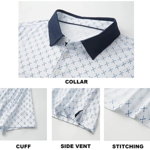 เสื้อยืดโปโลสำหรับผู้ชายดีไซน์ใหม่ลายโลโก้แบบแห้งสำหรับมืออาชีพ - Product Image 4