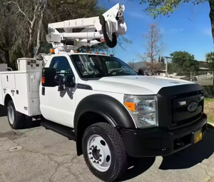 Usado para Ford F-550 2020, Camión con Plataforma Elevadora de 37 pies / Camión con Cesta - AT37G, Elevador Aéreo Automático, Bajo Kilometraje - Product Image 1