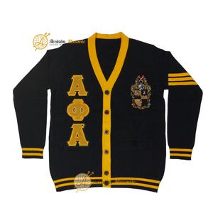 HBCU personalizado Collegiate Legacy Soft Flufy Cardigan Sorority Sweaters - Product Image 3