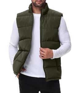 Chaleco Acolchado para Hombre, Chaqueta Sin Mangas, con Cierre, Abrigada para Invierno, Resistente al Agua, Ultrafina, Ligera, de Plumón - Product Image 5