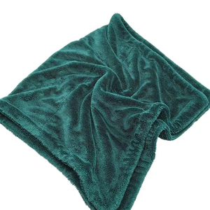 Serviette de séchage pour voiture en microfibre, serviette de detailing double torsion, extra large, de qualité supérieure, pour le lavage automobile - Product Image 4