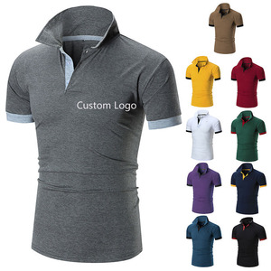 Nouveau style personnalisé T-shirt polo vierge en coton respirant à la mode Chemises unies douces Chemises polo avec logo personnalisé - Product Image 5