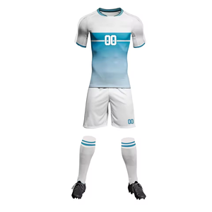 Tenue de football pour adultes, logo personnalisé, vêtements de sport d'entraînement pour hommes, ensembles de tenues de football pour l'extérieur - Product Image 3
