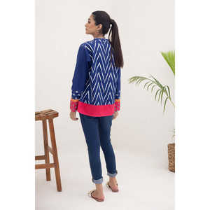 Camisa de Lino Estampada Colección WGK-KDW-DP-1741 - Product Image 2