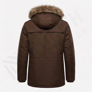 Nouvelle veste parka classique à capuche pour homme confortable 2025, parka personnalisable de qualité supérieure - Product Image 2