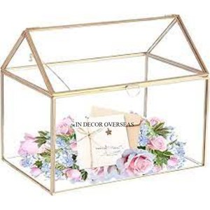 Look attrayant concepteur de forme de cabane acrylique de qualité supérieure fait accessoires de carte d'invitation de mariage fournitures à un prix impressionnant - Product Image 4