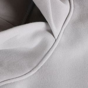 Sweat-shirts pour hommes surdimensionnés personnalisés de style urbain, conception OEM, 100% coton molletonné respirant, pull d'automne en gros - Product Image 2