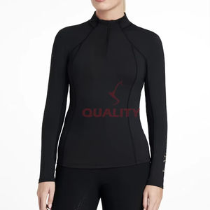 Women <b>Horse</b> <b>Riding</b> Base Layer Lightweight Breathable Quick Dry Moisture Wicking Equestrian Performance <b>Top</b> Base Layer - Product Image 1