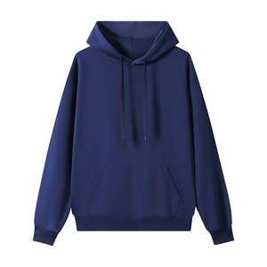 Bangladesh China Factory Price OEM 420g Fleece Lined <b>Hoodie</b> Men's Heavyweight Drop Shoulder V-Neck Pullover Winter <b>Hoodie</b> - Product Image 3