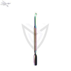 Outil professionnel pour l'art des ongles, pousse-cuticules double face, durable et coloré - Product Image 1