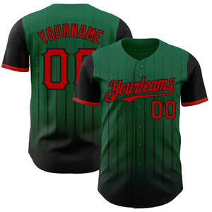 Fournisseur en vrac de maillot de baseball personnalisé vente en gros tissu respirant à séchage rapide coutures durables pour les équipes de jeunes et d'adultes - Product Image 1