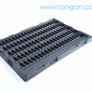 Bandeja de Plástico Antiestática para Componentes Electrónicos, Uso en Electrónica de Consumo, Plástico PS, Origen Vietnam, Impresión y Manipulación - Product Image 4