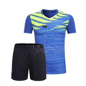 ชุดเทนนิสชายสมัยใหม่ ผลิตจากผ้าโพลีเอสเตอร์ ระบายอากาศได้ดี แห้งเร็ว เหมาะสำหรับการฝึกซ้อมประจำวันและการแข่งขัน สามารถปรับแต่งโลโก้ได้ - Product Image 6