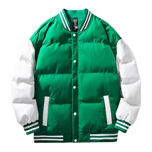Veste matelassée courte imperméable de qualité supérieure pour homme, style décontracté à capuche, service OEM, collection automne, coupe oversize - Product Image 1