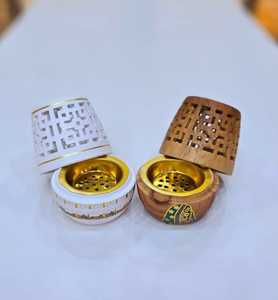 Quemador de Incienso de Metal Hecho a Mano, Quemador de Bakhoor para el Hogar y Viajes, Quemador de Incienso de Metal Artesanal con Aspecto Decorativo - Product Image 2