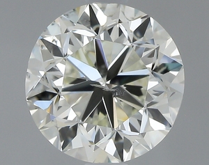 เพชรทรงกลมสีธรรมชาติ B2B บริสุทธิ์ผ่านการรับรอง Gia 2.00 CT เพชรทรงกลมสี J การไหล FL บริสุทธิ์บริสุทธิ์ผ่านการเจียระไนแล้ว - Product Image 1