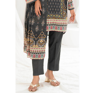 Bordado personalizado Salwar Kameez Casual Wear vestido nuevo diseño pakistaní césped Vestidos para mujeres indio y paquistaní ropa - Product Image 6