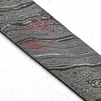 Barre de billette en acier damas faite à la main Couteau personnalisé faisant des barres de billette
