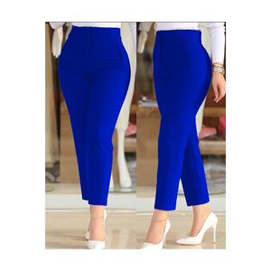 Pantaloni da ufficio con tasche a vita alta aderenti - Product Image 4