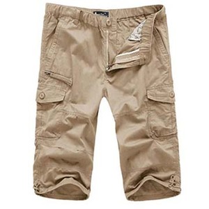 2025 nueva llegada verano Casual gimnasio Fitness Cargo pantalones cortos para hombres precio al por mayor cómodos Cargo pantalones cortos transpirables - Product Image 4