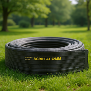 Mangueras y Enrolladores de Jardín AGRIFLAT de 20 m, Manguera de Agua de 38 mm de Diámetro Interior con 42,6 mm de Diámetro Exterior - Paquete de 20 - Product Image 3