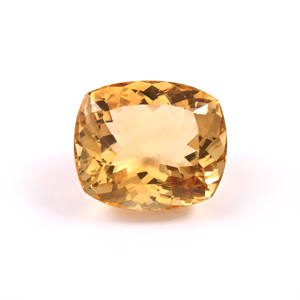 เบาะเหลี่ยมเพชรพลอยซิทรินธรรมชาติอัญมณีสีเหลืองตัดเป็นเหลี่ยมเพชรพลอยสีเหลืองอัญมณีหลวมสำหรับทำเครื่องประดับ - Product Image 1